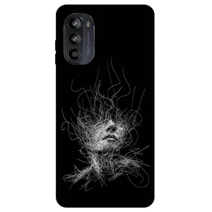 Megafone Face Sketch 7423 Cover For Motorola Moto G52