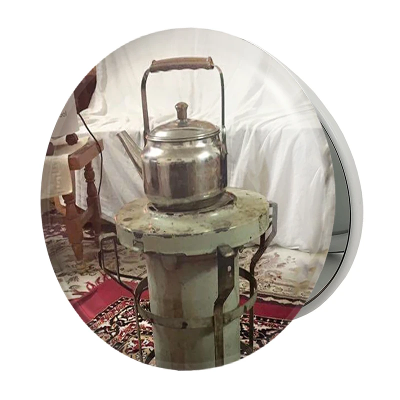 آینه جیبی خندالو طرح نوستالژی مدل تاشو کد 29160