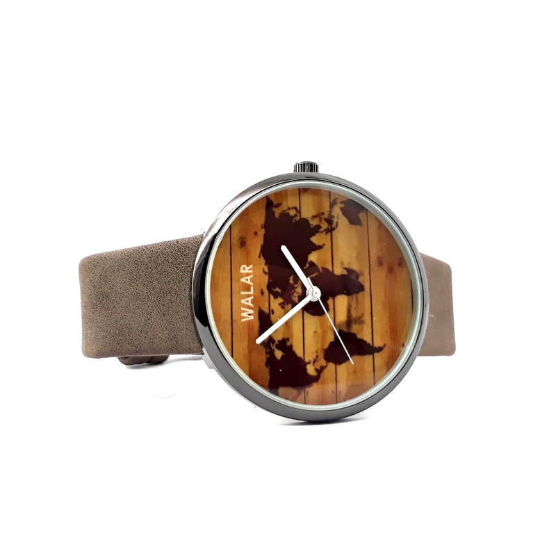 ساعت مچی عقربه‌ای مردانه والار مدل اطلس جهانی کد 1414