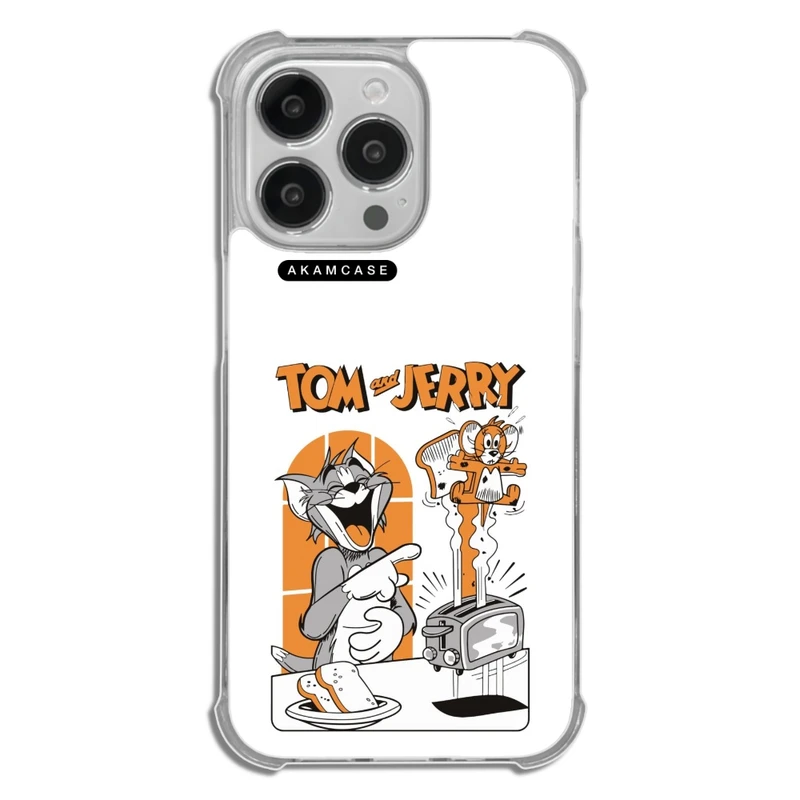 کاور آکام مدل AMC-WTA13PRO-TOM & JERRY9 مناسب برای گوشی موبایل اپل iPhone 13 Pro