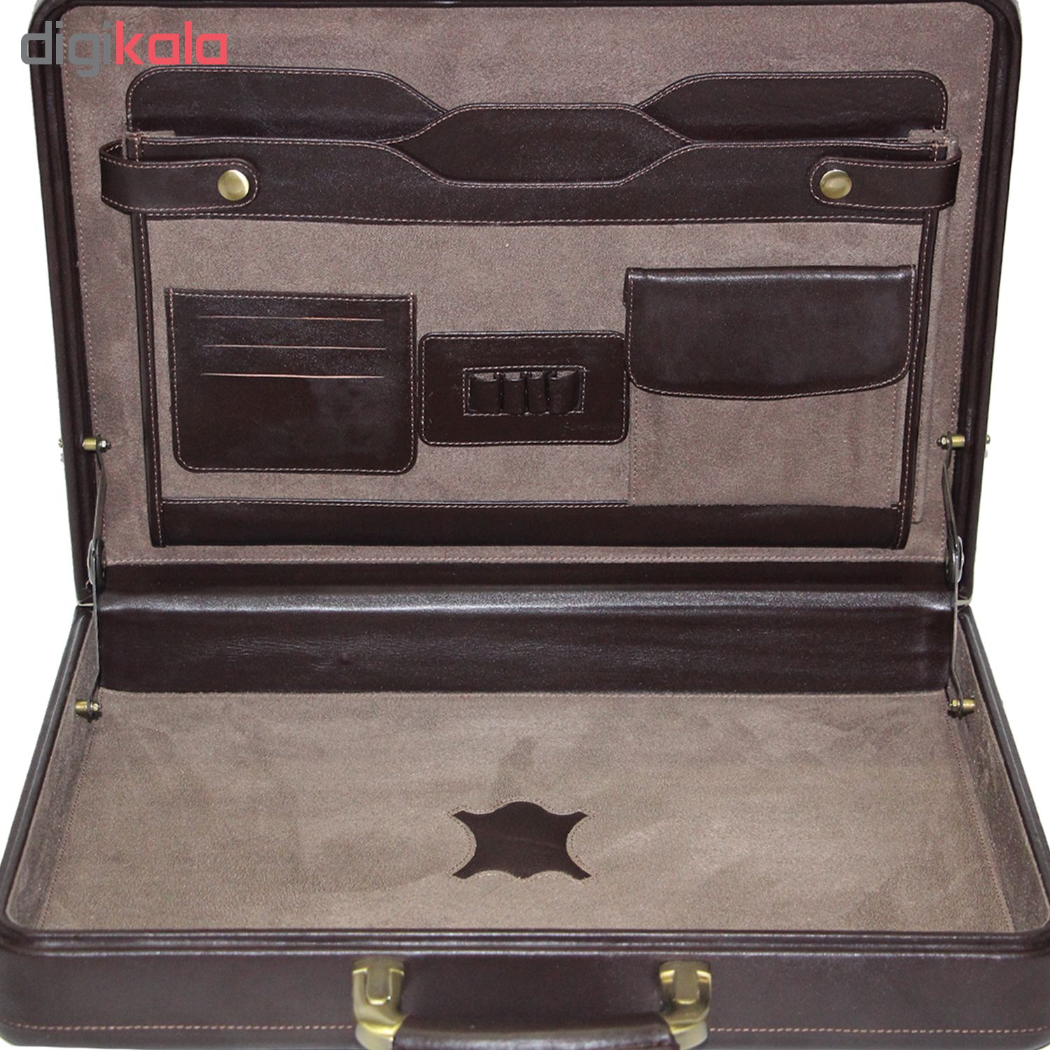 کیف ادارای چرم طبیعی آدین چرم مدل DL22.1