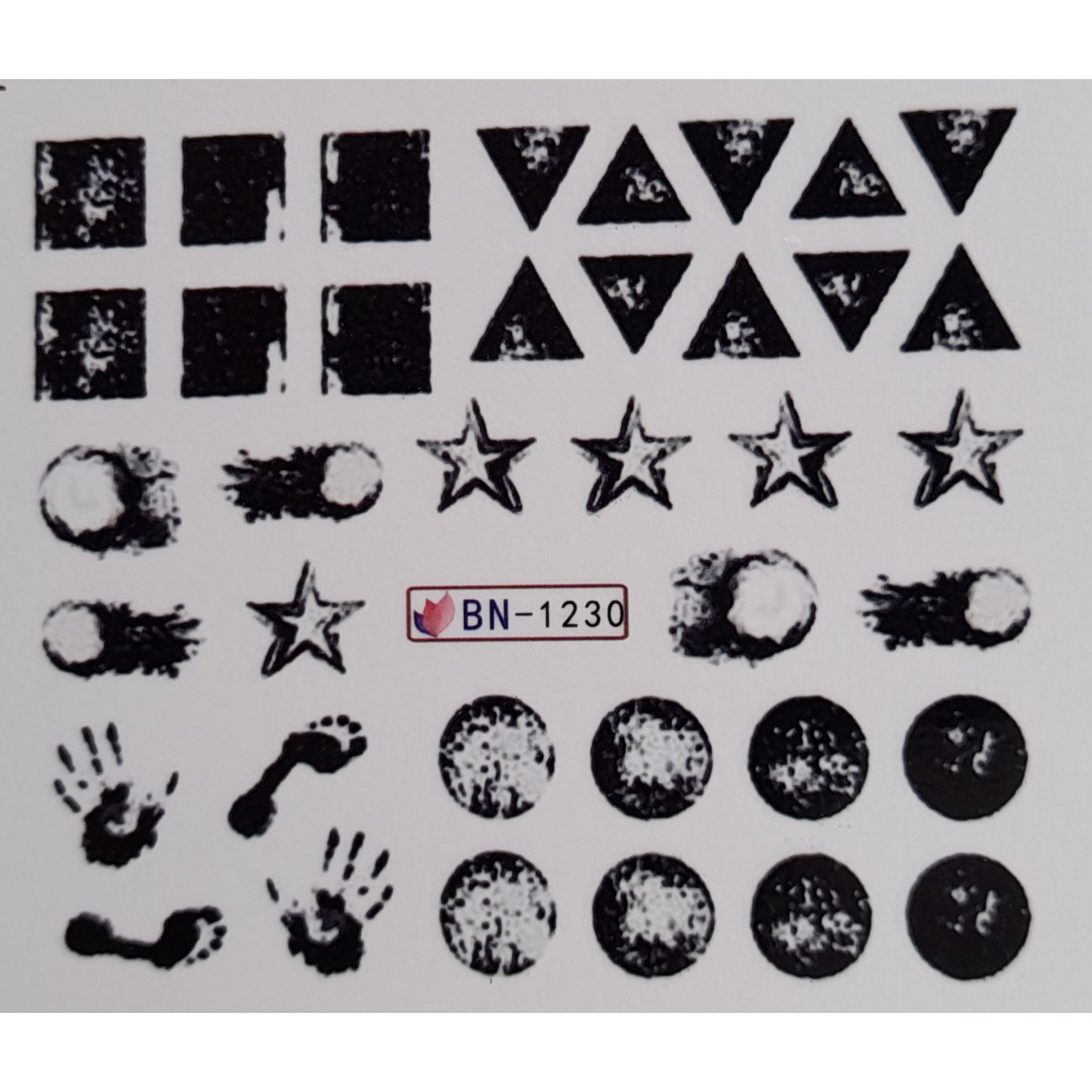 برچسب لنز ناخن کد L81