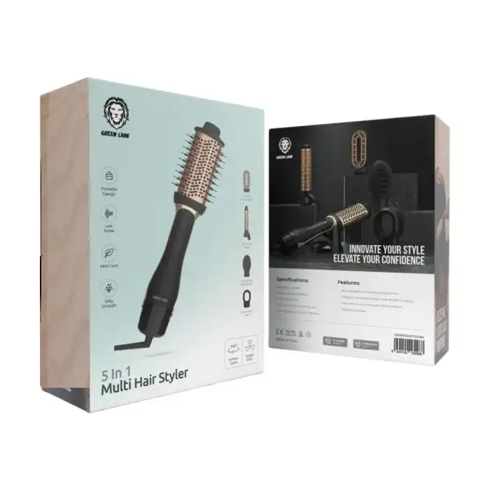 سشوار برس دار حالت دهنده مو گرین لاین مدل  5in1 Multir