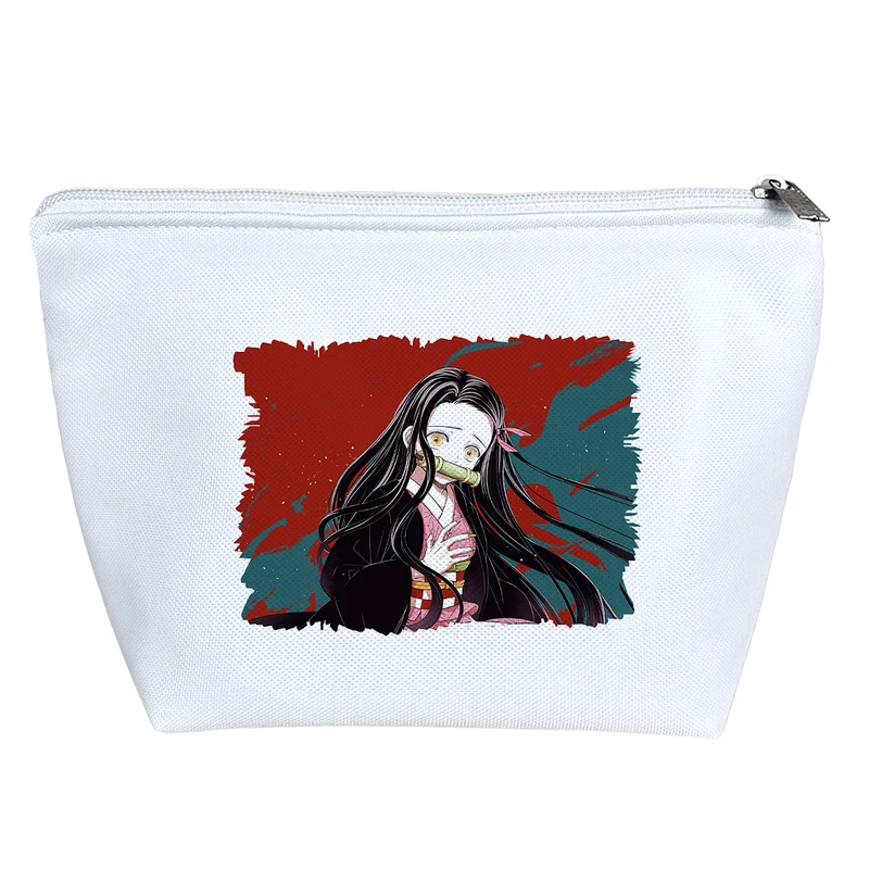 کیف لوازم آرایش دخترانه خندالو مدل نزوکو انیمه کد 1111