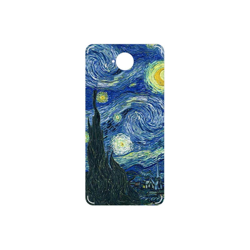 برچسب پوششی ماهوت مدل The Starry Night of van Gogh مناسب برای گوشی موبایل مایکروسافت Lumia 650