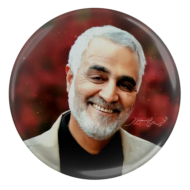 مگنت مدل S12543 طرح سردار شهید حاج قاسم سلیمانی