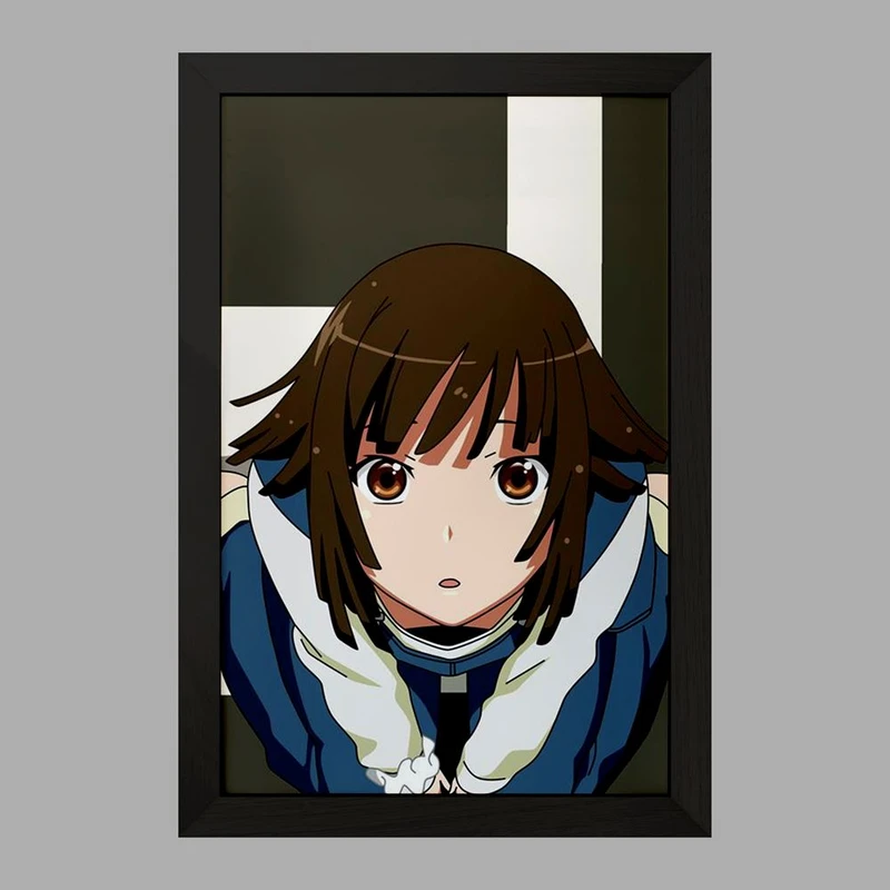 تابلو خندالو مدل نادکو سنگوکو انیمه مونوگاتاری  کد 16204