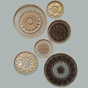  دیوارکوب بافتنی مدل دریم کچر کد R15 مجموعه 6 عددی