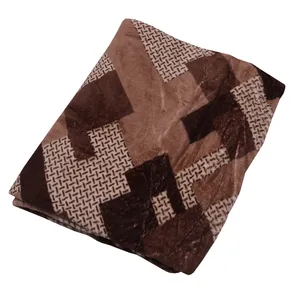 پتو زرین مدل Nut-Brown یکنفره کد 4147 سایز 160×200