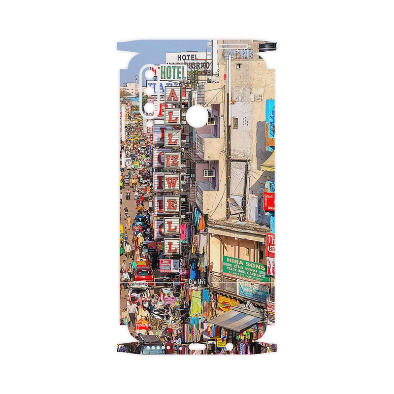 برچسب پوششی ماهوت مدل City of Delhi-FullSkin مناسب برای گوشی موبایل هوآوی P30 Lite (48 MP Camera)