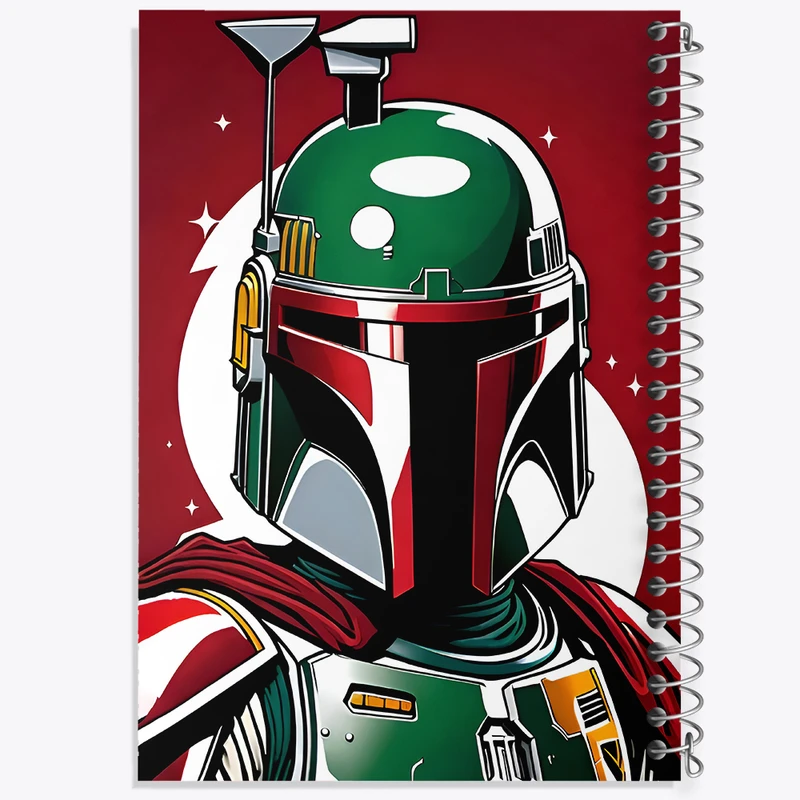 دفتر ژورنال نویسی 50 برگ خندالو مدل نقطه ای طرح جنگ ستارگان (Star Wars) کد F8075