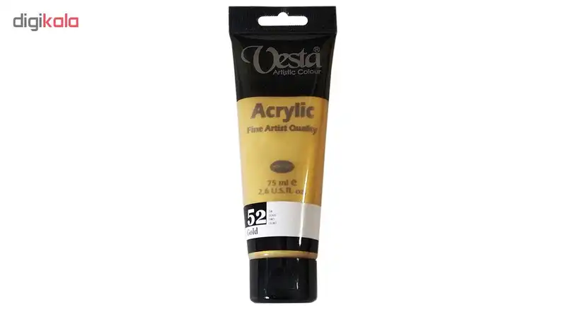 رنگ اکریلیک وستا مدل 52 حجم 75 میلی لیتر