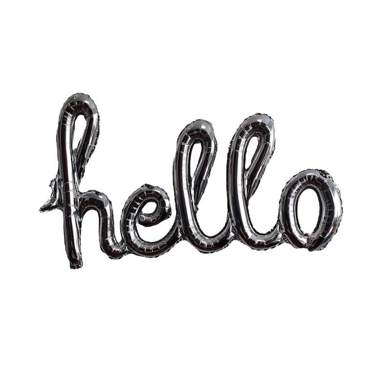 بادکنک فویلی پارتی لند تهران مدل hello کد 1160