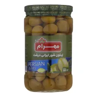 زیتون شور ایرانی درشت مهرام - 680 گرم 