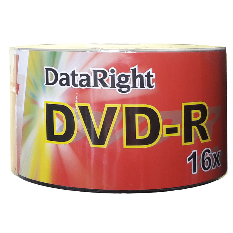 دی وی دی خام دیتا رایت مدل DVD-R بسته 50 عددی