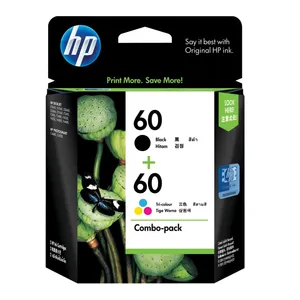 کارتریج پرینتر اچ پی مشکی و رنگی مدل 60 Combo-pack