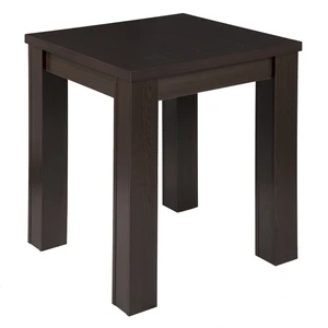 میز ناهار خوری DND مدل میگون- 65x 65 x 74  سانتی متر - قهوه ای تیره