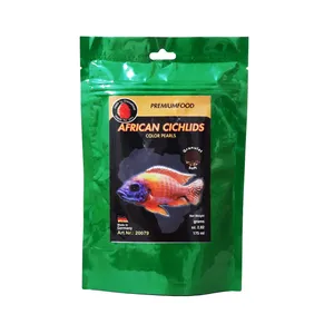 غذا ماهی پریمیوم فود مدل AFRICAN CICHLIDS کد 04 وزن 140 گرم