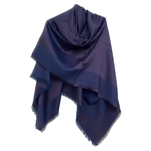 روسری زنانه مدل نخی بامبو قواره بزرگ دو رو