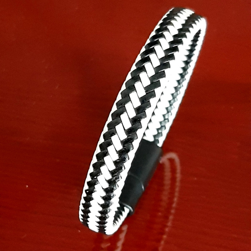 دستبند مردانه مدل چرم طبیعی کد 1339