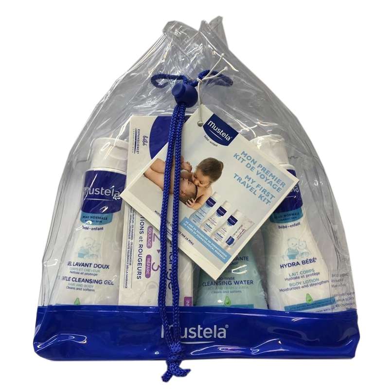 ست بهداشتی مسافرتی موستلا مدل Travel kit بسته 4 عددی ست بهداشتی مسافرتی موستلا مدل Travel kit بسته 4 عددی
