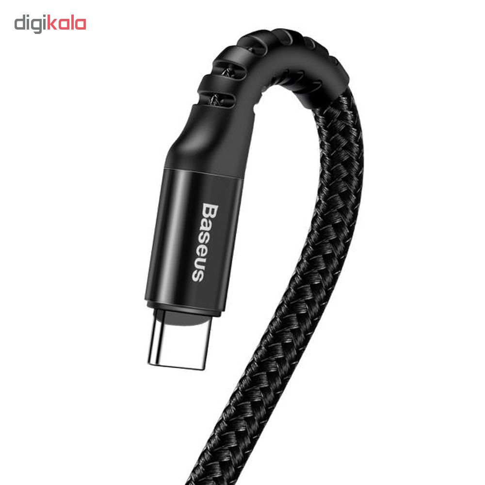 کابل تبدیل USB به Type-c باسئوس مدل CATSR-01 طول 1 متر