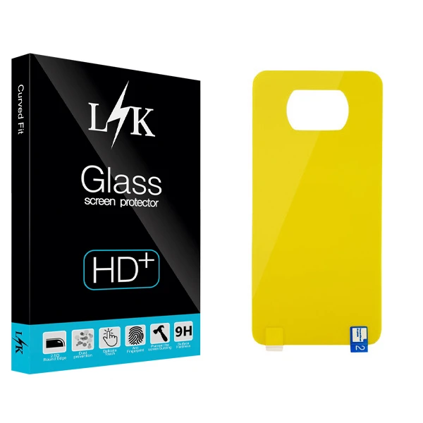 محافظ پشت گوشی ال کی مدل Hard glass مناسب برای گوشی موبایل شیائومی Poco X3