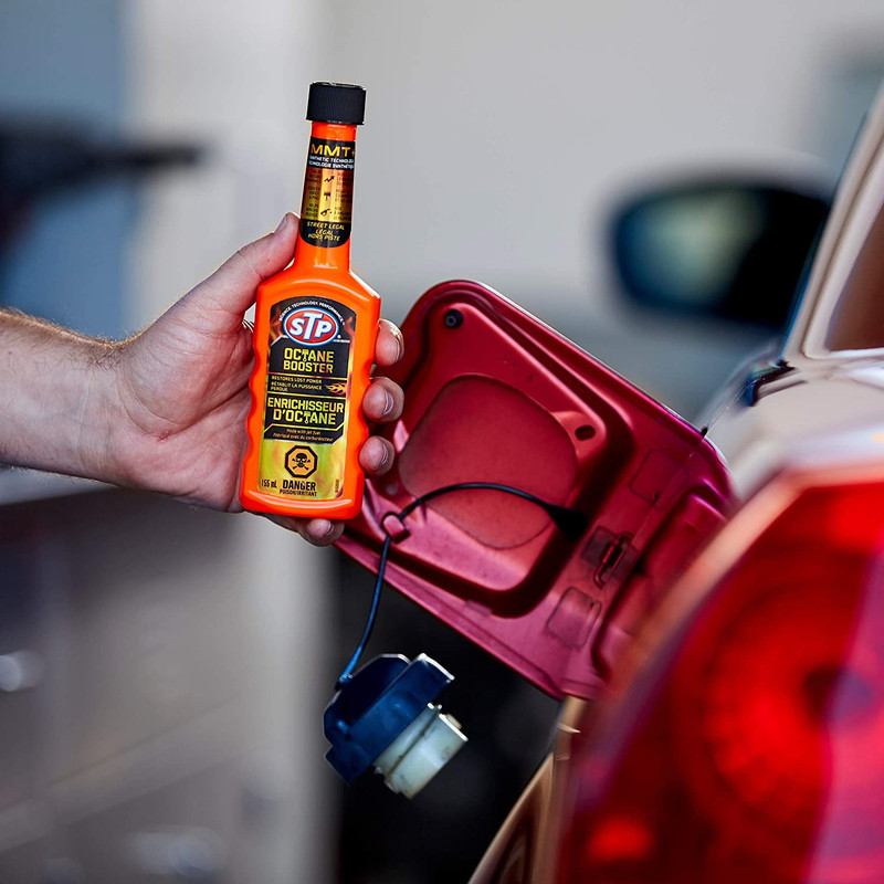 قیمت و خرید مکمل سوخت اس تی پی مدل MMT Octane Booster حجم 155 میلی لیتر