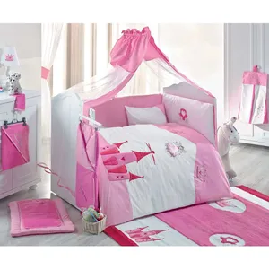 سرویس 9 تکه لحاف کودک کیدبو مدل Princess