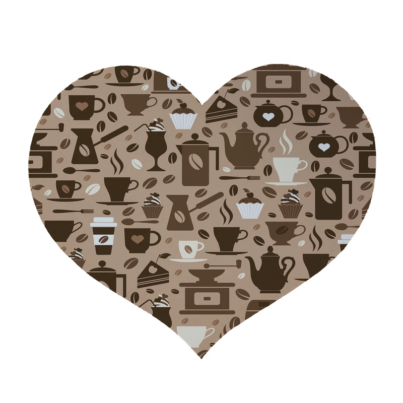  پادری طرح قهوه کد 8413 سایز 90 × 90 سانتی‌متر