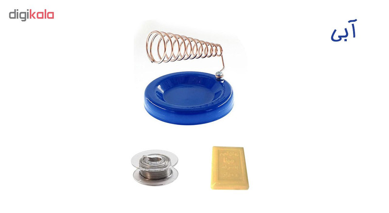 پایه هویه مدل P/10//3 همراه با روغن لحیم مبنا و سیم لحیم