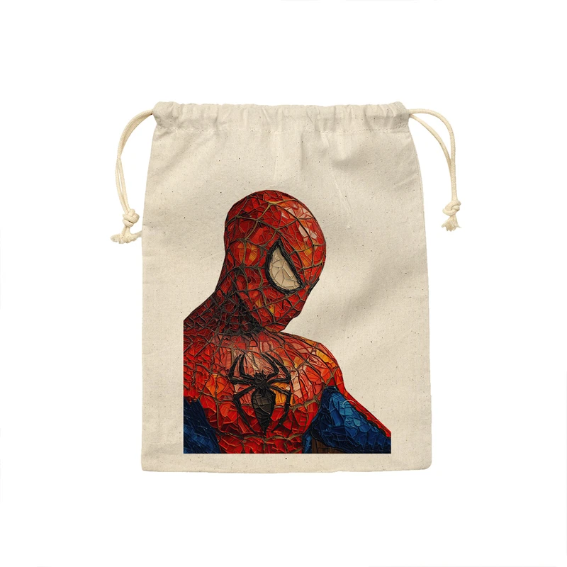 کیسه نان و سبزی ترمه طراحان ایده مدل پترن مرد عنکبوتی، Spiderman کد strm0979 - M