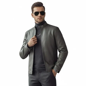 کت چرم مردانه مدل Biker