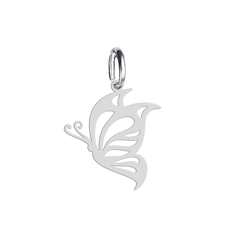 آویز گردنبند نقره هایکا طرح پروانه مدل n.ha 351 آویز گردنبند نقره هایکا طرح پروانه مدل n.ha 351