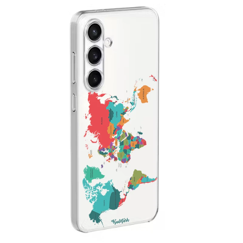 کاور طرح Map مناسب برای گوشی موبایل سامسونگ Galaxy A37