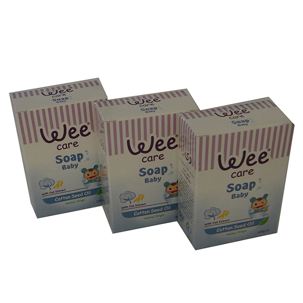 صابون بچه وی مدل Cotton Seed Oil مقدار 100 گرم بسته 3 عددی