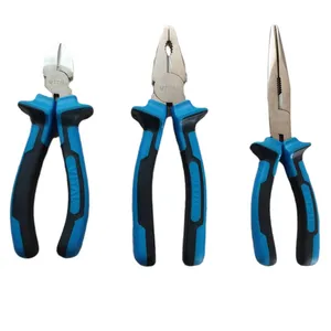 انبردست و انبر دم باریک و انبر سیم چین ویتال مدل TM887 مجموعه سه عددی