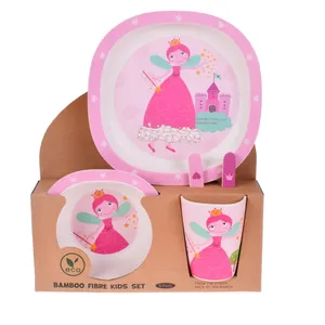 ظرف غذای  5 تکه کودک مدل Princess