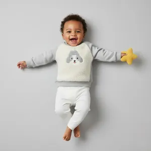 شلوار نوزادی ناربن مدل 0569 رنگ سفید