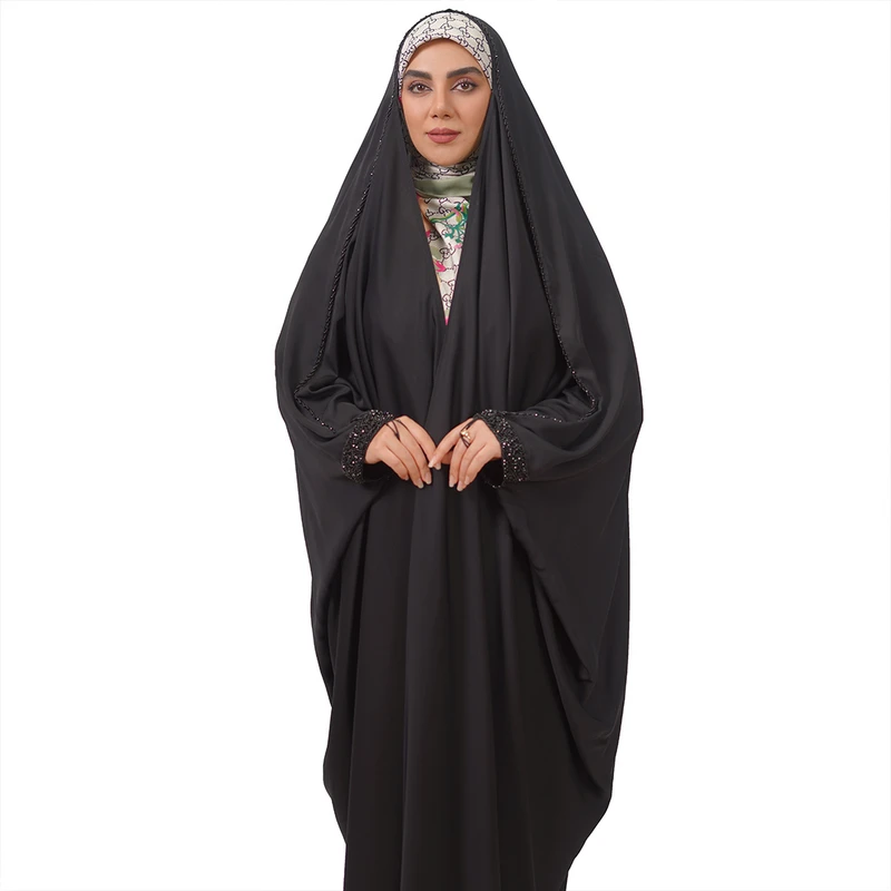 عکس شماره 4 : چادر عبایی مدل المیرا پلاس