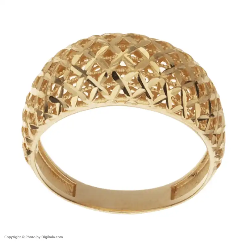 انگشتر طلا 18 عیار زنانه دوست خوب مدل dk267