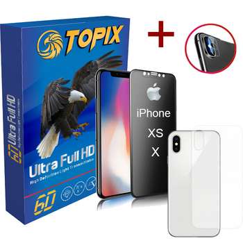 پکیج محافظتی تاپیکس مدل Privacy مناسب برای گوشی iphone XS / X