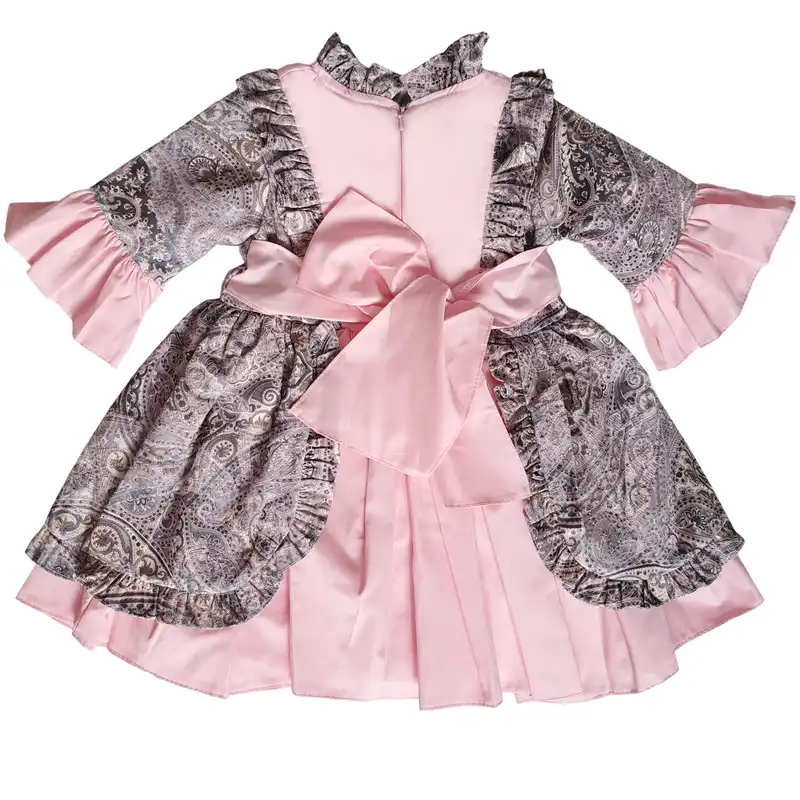 ست پیراهن و کیف دخترانه مدل ملینا