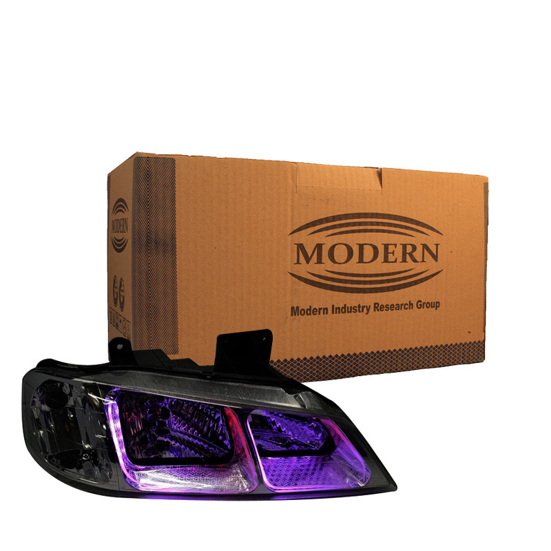 چراغ جلو خودرو گروه پژوهش صنعت مدرن مدل 3D-U فولکالر مناسب برای پژو پارس بسته دو عددی