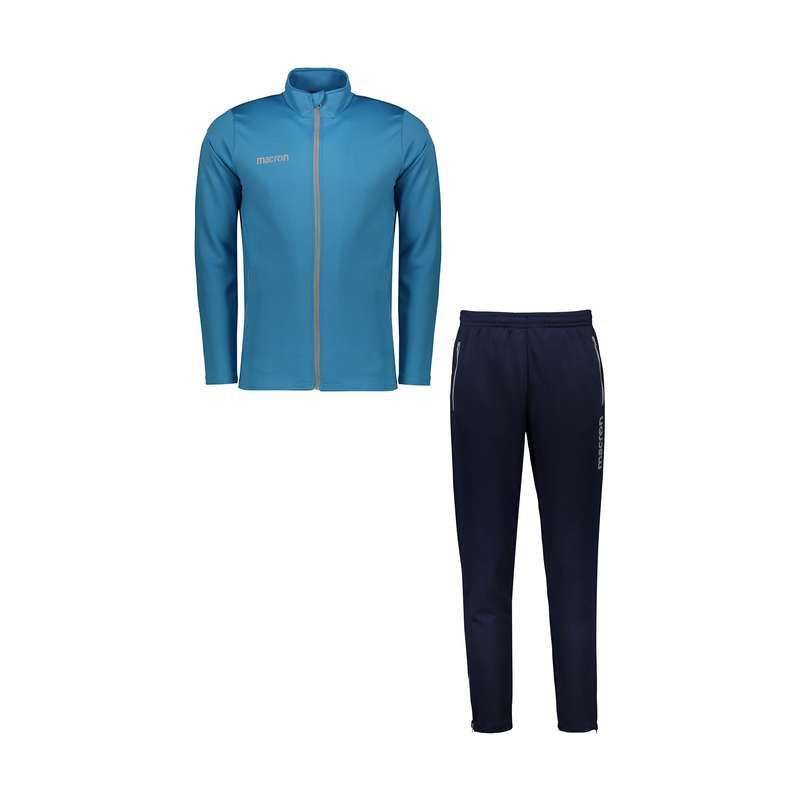 ست سویشرت و شلوار  ورزشی مردانه مکرون مدل نمسیس رنگ آبی