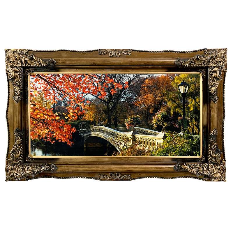 تابلو فرش ماشینی طرح دستبافت مدل پل کد 7508