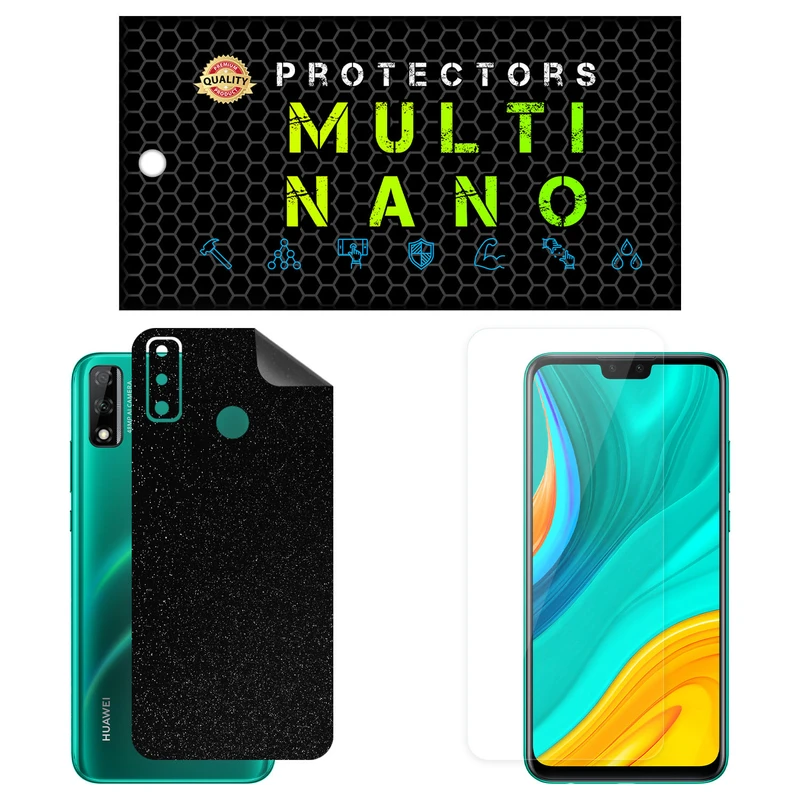 محافظ صفحه نمایش مولتی نانو مدل X-SFG مناسب برای گوشی موبایل هوآوی Y8S به همراه برچسب پوششی