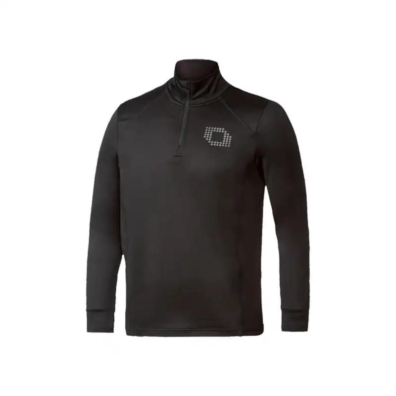 تی شرت آستین بلند ورزشی مردانه کریویت مدل نیم زیپ 2380