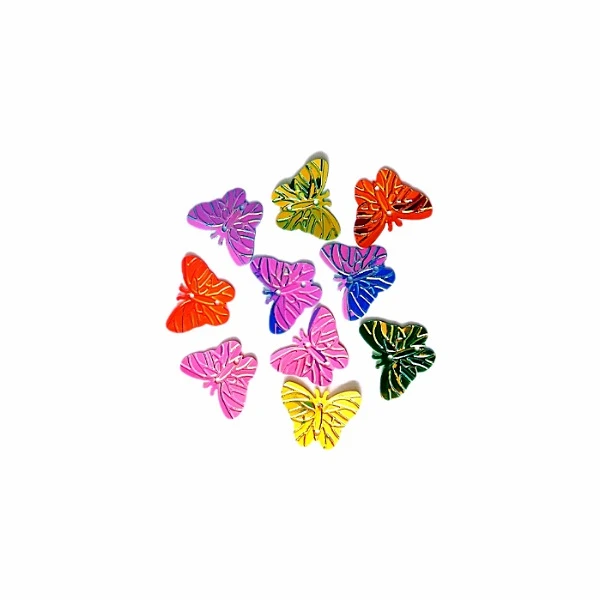 پولک مدل پروانه کد 1199 مجموعه 10 عددی