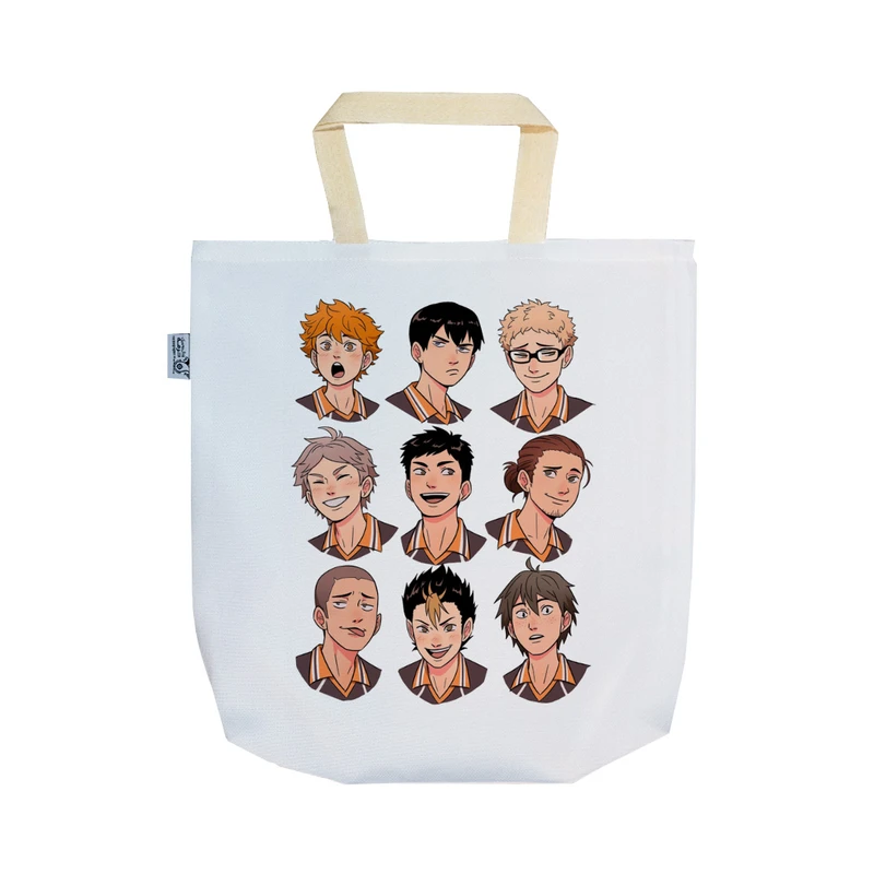 ساک خرید ترمه طراحان ایده مدل انیمه آبشار سرنوشت Haikyu کد strm0603 - SS
